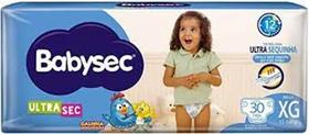 Fralda Galinha Pintadinha Babysec Ultrasec MEGA - Tam XG - 30 unidades - OFERTA Fralda Galinha Pintadinha Babysec Ultrasec MEGA - Tam XG - 30 unidades - OFERTA