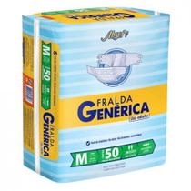 Fralda Geriatrica Absorv Genérica M 50 unidades