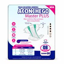 Fralda Geriátrica Aconchego Plus GG Descartável 8 Unid Incontinência Severa Fralda Geriátrica Aconchego Plus GG Descartável 8 Unid Incontinência Severa