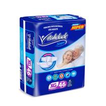 Fralda Geriátrica Barato Noturna Tam XG 46 Unidades Atacado Revenda
