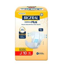 Fralda Geriátrica Bigfral Derma Plus Juvenil com 10 Unidades Fralda Geriátrica Bigfral Derma Plus Juvenil com 10 Unidades