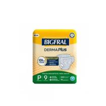 Fralda geriatrica bigfral derma plus p c/9