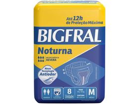 Fralda Geriátrica Bigfral M Noturna - 8 Unidades