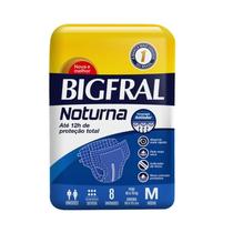Fralda Geriatrica Bigfral Noturna M 8 Unidades