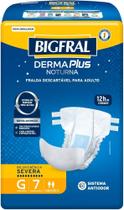 Fralda geriatrica bigfral plus noturna tamanho:g com 7