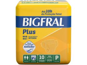 Fralda Geriátrica Bigfral Plus P - 10 Unidades Fralda Geriátrica Bigfral Plus P - 10 Unidades