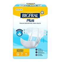Fralda Geriatrica Bigfral Regular Plus G com 7 Unidades