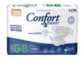 Fralda Geriátrica Confort Master G8: Máximo Conforto e Proteção Antivazamento Adulto Fralda Geriátrica Confort Master G8: Máximo Conforto e Proteção Antivazamento Adulto