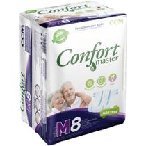Fralda Geriátrica Confort Master M ( Media) Com 8 Unidades Fralda Geriátrica Confort Master M ( Media) Com 8 Unidades