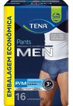 Fralda Geriátrica cueca Descartável Tena Pants Men P/m 16 Un