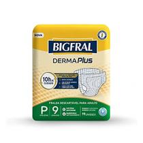 Fralda Geriátrica Derma Plus P 9 Un - Bigfral