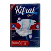 Fralda Geriátrica Descart Kifral - Tam G (kit 4pct X 8un)