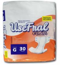 Fralda Geriátrica Descartável UseFral Tamanho G - 30 Unidades