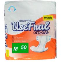 Fralda Geriátrica Descartável UseFral Tamanho M - 50 Unidades