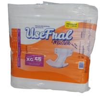 Fralda Geriátrica Descartável UseFral Tamanho XG - 46 Unidades