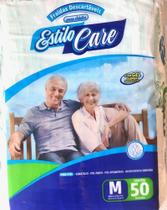 Fralda Geriátrica Estilo Care c/ 50 unidades - Tamanho M