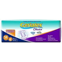 Fralda Geriátrica Geriatex Clássica Tam G - 14 fraldas