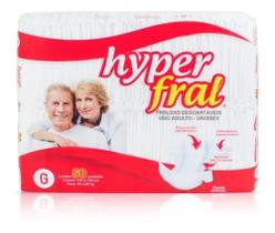 Fralda Geriátrica HyperFral G com 50 Unidades - Hyper Fral