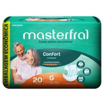 Fralda Geriátrica Masterfral Confort Econ G com 20