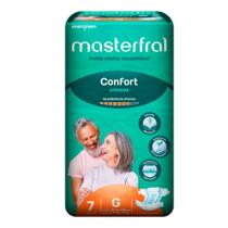 Fralda Geriátrica Masterfral Confort Unissex Tamanho G 7 Unidades Fralda Geriátrica Masterfral Confort Unissex Tamanho G 7 Unidades