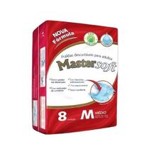 Fralda Geriátrica Masterfral Soft M 8 Unidades