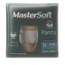 Fralda geriátrica mastersoft pants p/m 16 unidades Fralda geriátrica mastersoft pants p/m 16 unidades