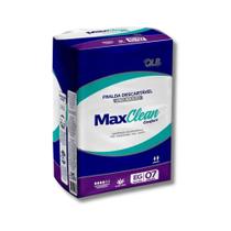 Fralda Geriátrica Maxclean Confort GG com 7 Unidades Qualybless Fralda Geriátrica Maxclean Confort GG com 7 Unidades Qualybless