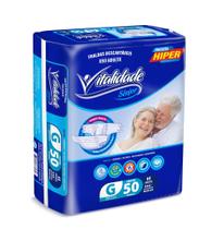 Fralda Geriátrica Pacotão Noturna Tam G 100 Unidades Barato