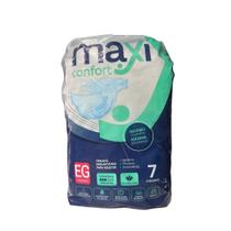 Fralda geriatrica pacote com 07 tiras maxi confort - gg Fralda geriatrica pacote com 07 tiras maxi confort - gg
