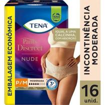 Fralda Geríatrica Pants Discreet Nude P/M C/16 Uni - Tena - Tena Protects