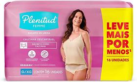 FRALDA GERIATRICA PLENITUD FEMININA G/XG 16 un