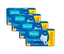 Fralda Geriátrica Plenitud Protect Plus G/XG Com 16 unidades - kit com 4 pacotes