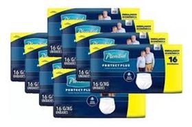 Fralda Geriátrica Plenitud Protect Plus G/XG Com 16unidades -kit com 6 pacotes