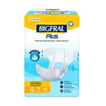 Fralda Geriátrica Plus Bigfral - Tamanho G - 7 Unidades Fralda Geriátrica Plus Bigfral - Tamanho G - 7 Unidades