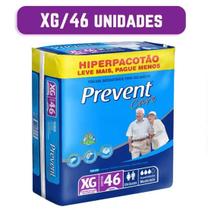 Fralda Geriátrica Prevent Hiper XG com 46 Unidades