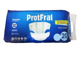 Fralda Geriátrica Protfral Premium 20 Unidades