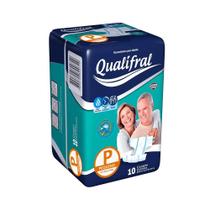 Fralda Geriátrica Qualifral Regular P 10 Unidades Fralda Geriátrica Qualifral Regular P 10 Unidades