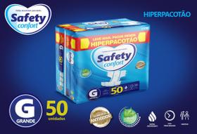 FRALDA GERIATRICA SAFETY CONFORT G 50 un