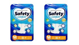 Fralda Geriátrica Safety Confort Tam M - 60 unidades