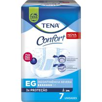 Fralda Geriatrica Tena Confort EG com 7 unidades