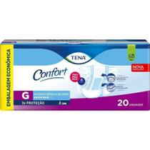 Fralda Geriátrica Tena Confort Tamanho G 20 Unidades