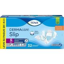 Fralda Geriátrica Tena Slip Dermacare G Leve 32 Pague 28 unidades Fralda Geriátrica Tena Slip Dermacare G Leve 32 Pague 28 unidades