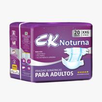 Fralda Geriátrica Unissex Adulto CK Noturna Tam XXG 20 unid Fralda Geriátrica Unissex Adulto CK Noturna Tam XXG 20 unid