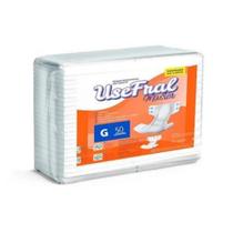 Fralda geriátrica usefral hiper g 50 unidades