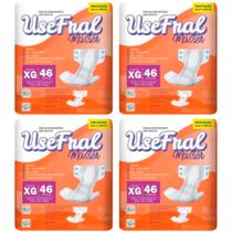 Fralda Geriatrica UseFral Master 4 Pacotes Tamanho XG