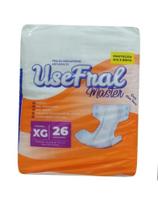 fralda geriátrica usefral master tamanho XG c/26und