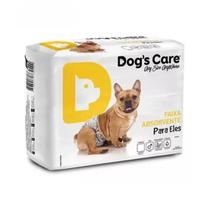 Fralda higienica descartavel dog's care macho 12 unidades - p - Dogs Care