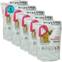 Fralda higiênica descartável dogs care m 6 un para cães fêmeas kit com 5