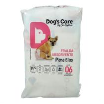 Fralda higiênica descartável dogs care pp 6 un para cães fêmeas Fralda higiênica descartável dogs care pp 6 un para cães fêmeas