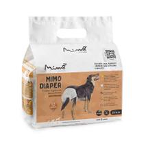 Fralda Higiênica Descartável Mimo Diaper Para Cães Fêmeas G